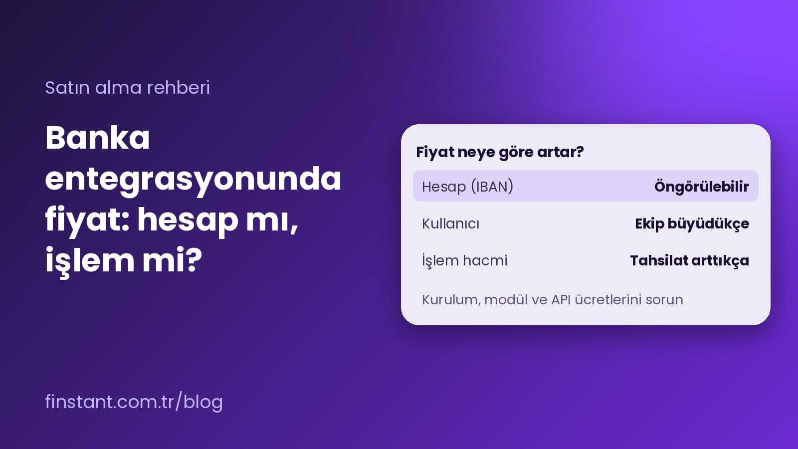 Banka Entegrasyonu ve Açık Bankacılık Yazılımlarında Fiyatlandırma: Hesap Başına mı, İşlem Hacmine Göre mi?