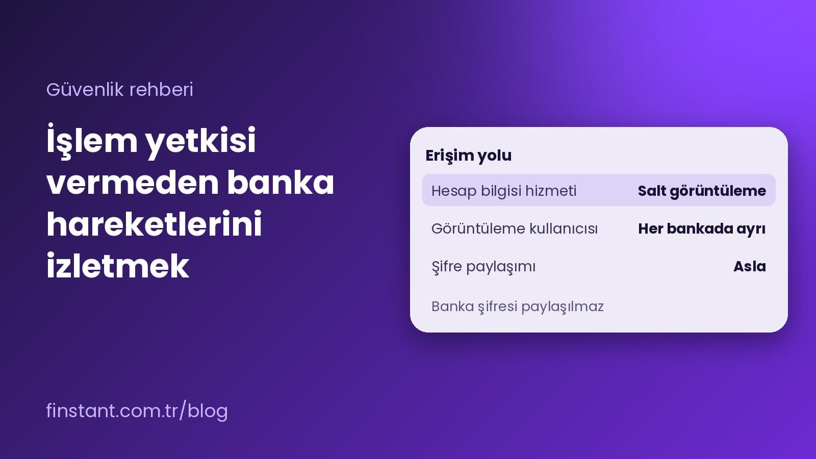 Muhasebe Personeline İşlem Yetkisi Vermeden Banka Hareketleri Nasıl İzletilir?